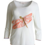 Shirt with Maxi Dragon Fly-embroidery
