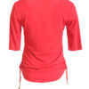 Shirt with drawstrings, uni red
