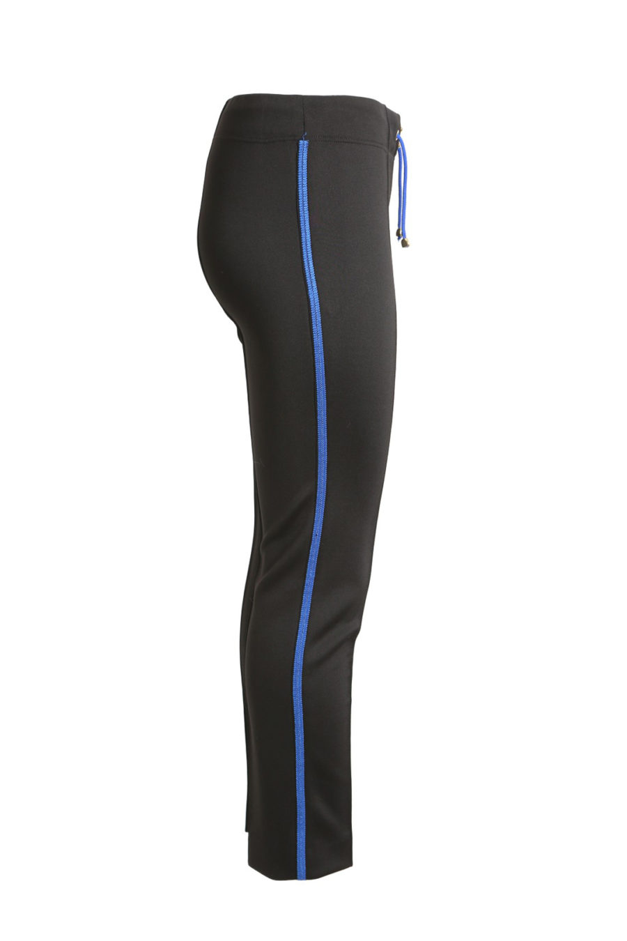 Classic logo pants, black-royal blue