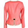 Jacket with classic-embroidery