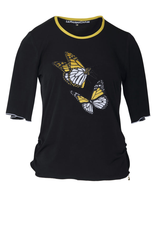 Shirt with butterfly