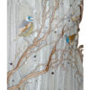 Dress Winter Birds-embroidery