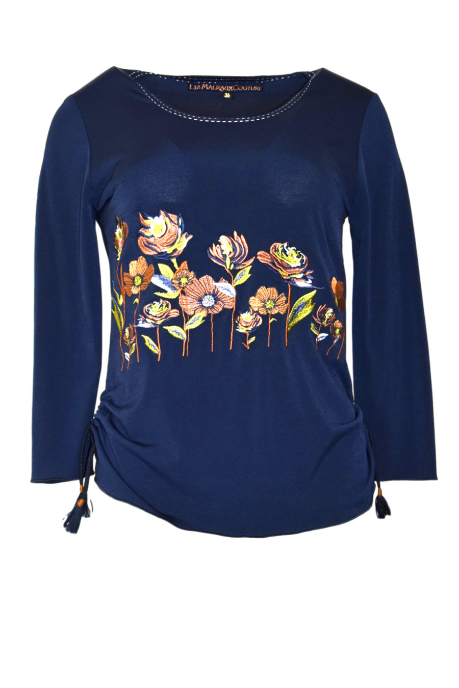 Shirt mit Autumn Meadow -embroidery LA