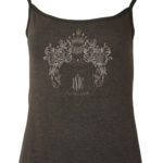Top "savanna" mit "heraldik-embroidery", Viskose
