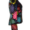 Jacke mit Amazonas-Krokoblättern in multicolor