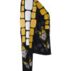 Krokojacke mit "butterfly-embroidery" und runden Halsausschnitt, Multisize