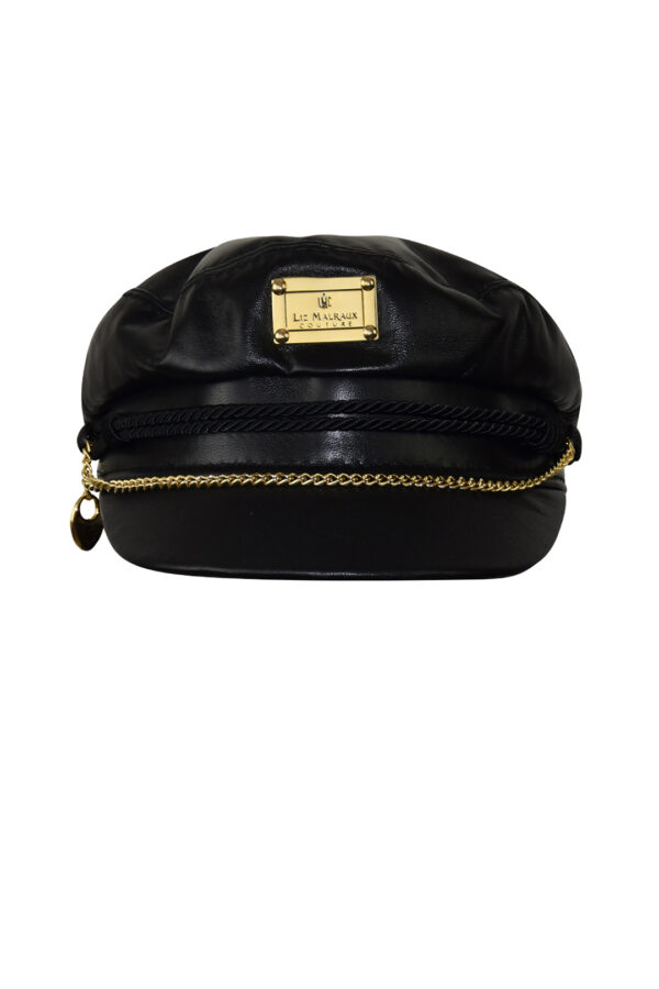 Ledercap mit LMC-Logo