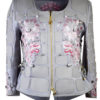 Haute Couture-Jacke mit "Paisley-embroidery", mit mit 99 Kristallen, Perlen, ca. 232 Hotfix Kristallen