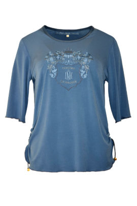 Shirt, "Classic" mit "heraldic-embroidery", Kurzarm