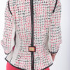 Couture-Jacke mit "Bouclé-embroidery", gestickten Pattentaschen und Knöpfen, Stiches: 373.000