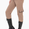 Hose mit Cargotaschen schwarzen Kontrasten, elastischem Bündchen und LMC-Logo, Baumwolle & Lycra