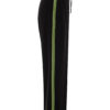 Hose aus Bi-Stretch, mit 2 cm breiter gestickter Bordüre und seitlichen Taschen 7/8 Länge