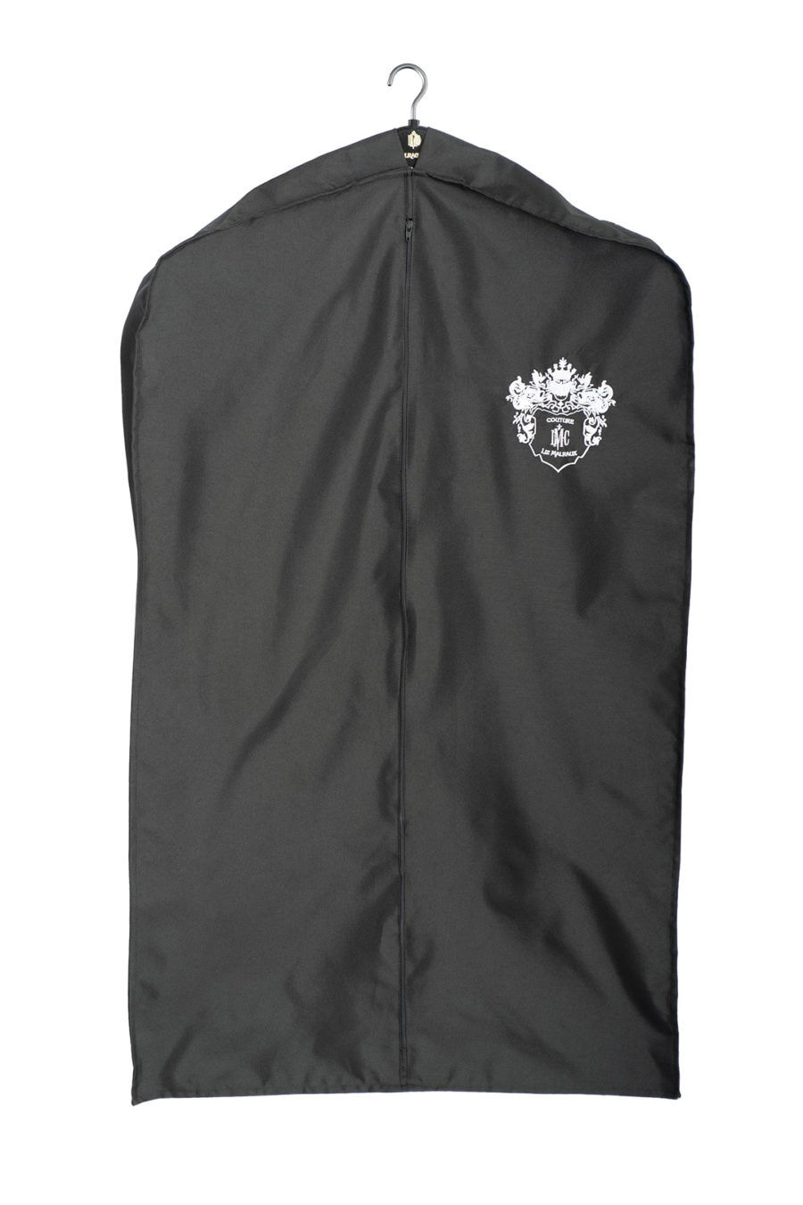 Kleidersack aus Mikrofaser mit ''heraldic-embroidery" und Reißverschluss